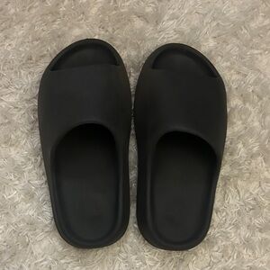 Yeezy Black Slip-On Slides